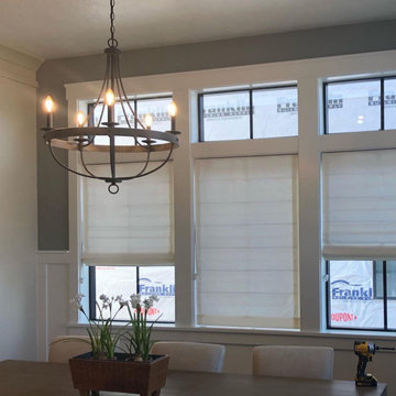 Graber Roman Fabric Shades - Seamless with Liner