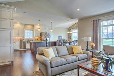 Inspiration for a family room remodel in Chicago