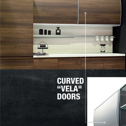 Curved "Vela" Doors  for kitchen - Products
