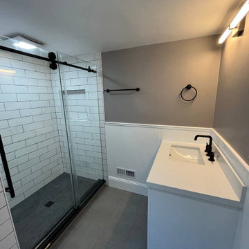 A Stunning Transformation: Two Bathroom Remodels and More in Dedham, MA