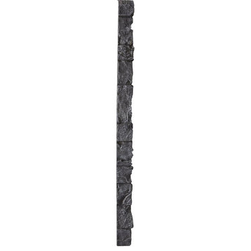 3"W x 3"D x 48"H Universal Outside Corner for StoneWall Faux Stone Siding Panel