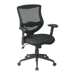 Back Mesh Black Office Chair - Office Chairs