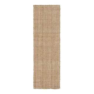 Hauteloom Herndon Braided Jute Rug, 3'x12' - Beach Style - Hall And ...