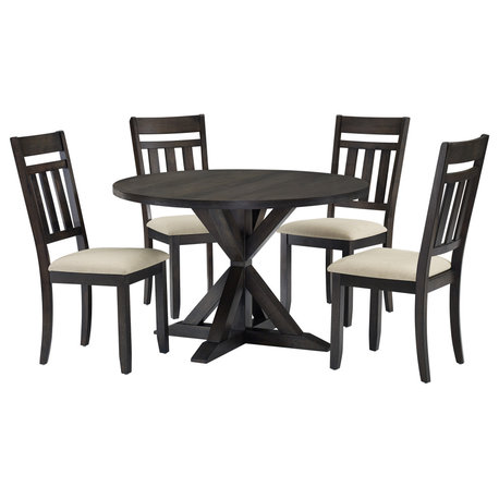 Hayden 5-Piece Round Dining Set