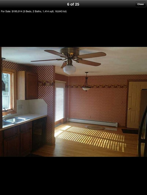 Does grey go with oak cabinets?