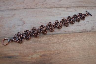 Copper Mermaid Bracelet