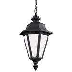 Generation Lighting Collection - Sea Gull Lighting 1-Light Outdoor Pendant, Black - Blubs Not Included