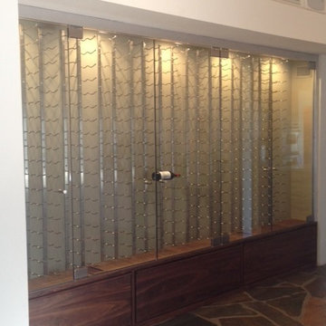 Contemporary Wine Cabinet - Premier Cru Wine Cellars (310) 289-1221