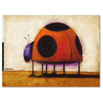 Daniel Patrick Kessler 'Ladybug' Canvas Art, 24x18