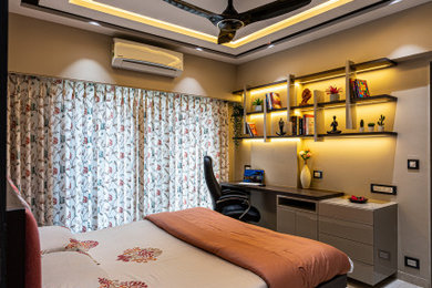 CONTEMPORARY DESIGN FOR 3 BHK INTERIOR | art emotion_interior
