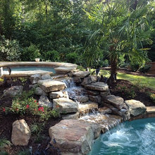 pool water feature