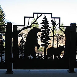 Custom Gates for Entrance or Stairs - Home Fencing And Gates