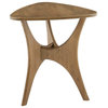 INK+IVY Blaze Mid-Century Triangle Wood Side Table End Table, Natural