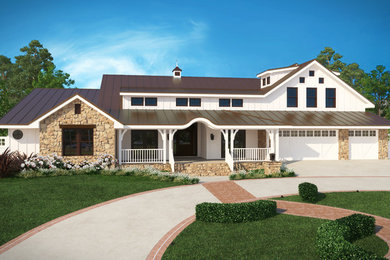 Cottage exterior home idea in Orange County