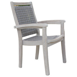 Tropical Outdoor Dining Chairs by Outdoor Interiors