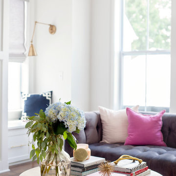 My Houzz: Happy Pink Palette in a Family’s South Carolina Home