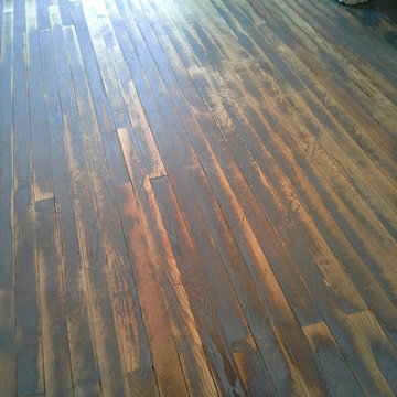 Painted cottage floors