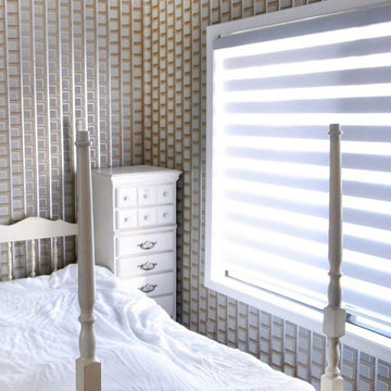 Light Filtering Zebra Blinds - Combi Alberta