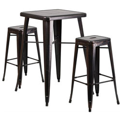 Industrial Outdoor Pub And Bistro Sets by ShopLadder