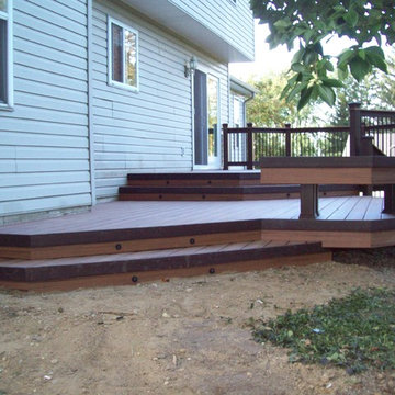 Two stage angular TREX TRANSCENDS TIKI TORCH DECK
