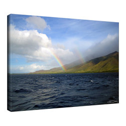 Ready2HangArt - Ready2HangArt Christopher Doherty 'Over the Rainbow' Canvas Wall Art - Prints And Posters