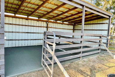 Concrete Padding | Custom Stall Installation