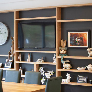Contemporary Matt Graphite & Dove Grey