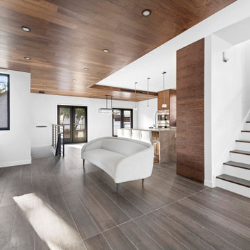 One family home design, construction documents and construction administration