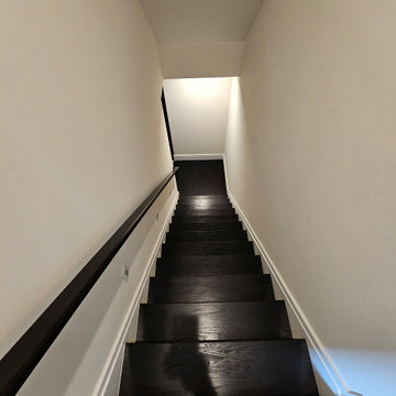 Project #130 | Curved Staircase with Wraparound Balcony