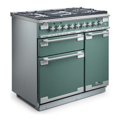 Falcon Elise 90 Dual Fuel-Mineral Green - Cooktops
