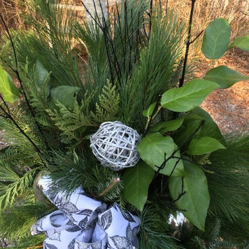 Assorted Outdoor Christmas Arrangements