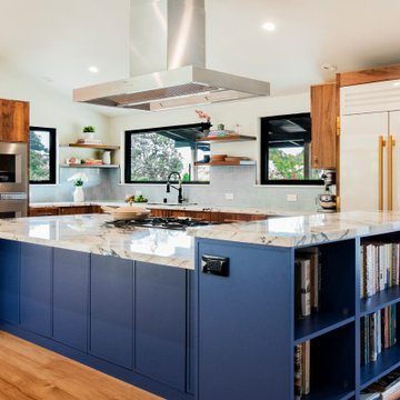 Bold and Playful Chef's Kitchen