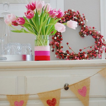 DIY Valentine's Day Vase