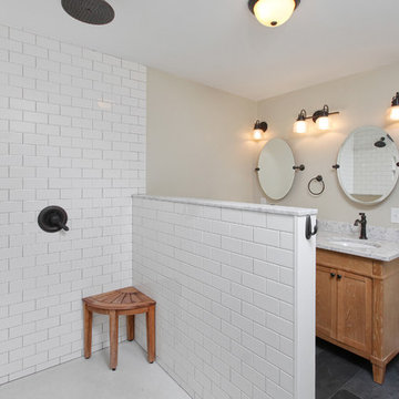 Graduate Hospital, Philadelphia: Bathroom Remodel w/ Stunning Shower