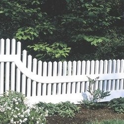 Chestnut Hill with Long End Curve - Home Fencing And Gates