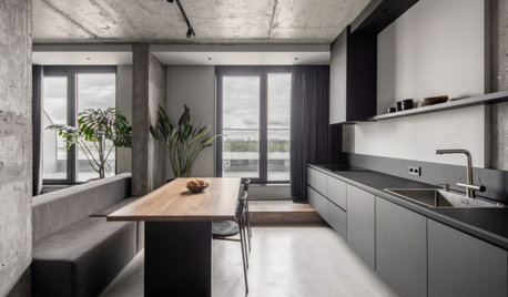 Room of the Week: A Rugged, Brutalist-Style Kitchen