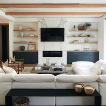 Living- built-ins/fireplace