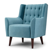 Blue Velvet Chairs