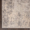 Nourison Rustic Textures 5'3" x 7'3" Ivory/Silver Modern Indoor Area Rug