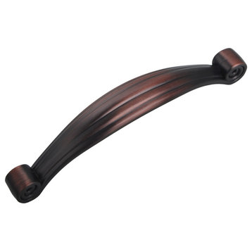 Utopia Alley Whitton Pull, 3.8" Center to Center, Oil Rubbed Bronze, 5 Pack