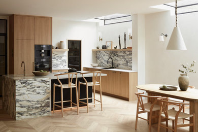 Scandi kitchen in London.