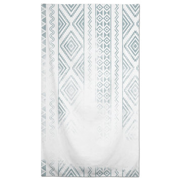 Faded Tribal 58 x 102 Outdoor Tablecloth