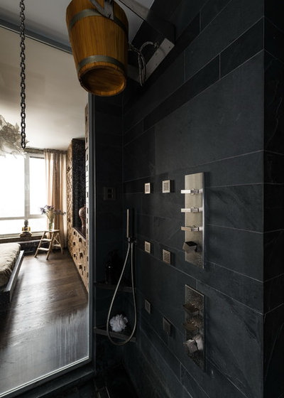 Современный Ванная комната by Архитектурная студия ПланАР