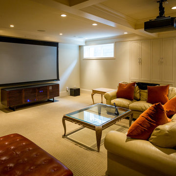 Open Concept Media Room