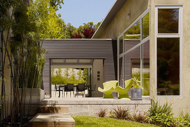 Inspiration for a modern patio remodel in San Francisco
