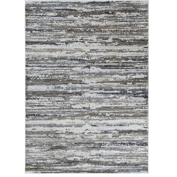 Augusta Quest Multi Abstract Area Rug, 5'3"x7'3"