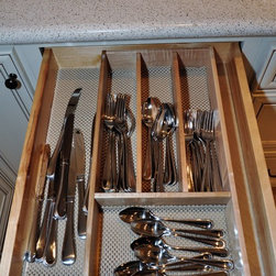 Homecrest, Madison, Maple, Mocha - Kitchen Drawer Organizers