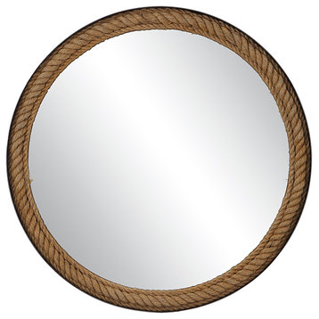 Uttermost Bolton Round Rope Mirror