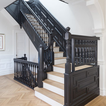 Prospect-Lefferts Gardens Townhouse Stairhall