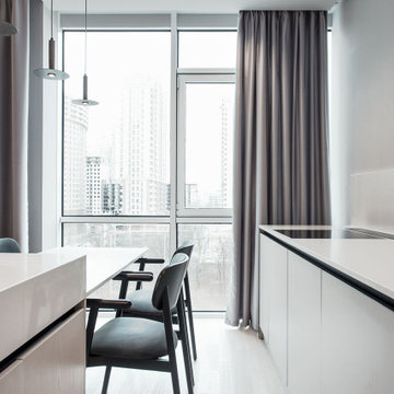 Scandinavian minimalism apartments
